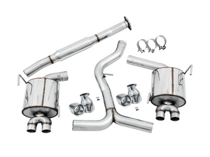 Product of AWE Tuning 3015-42104 Touring Edition Cat-Back System Single Exhaust System Kit 