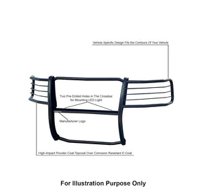 Product of Black Horse Offroad 17DG113MA Grille Guard Modular Black Powder Coated 