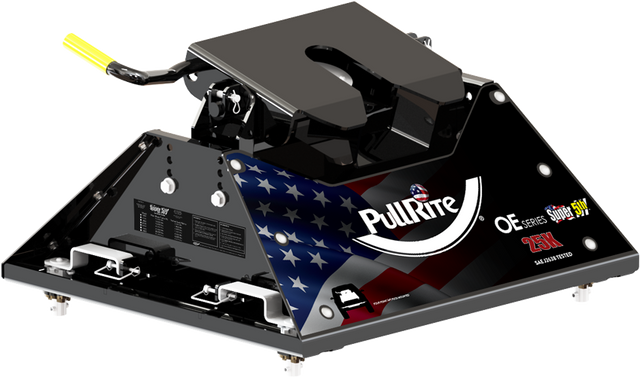 Product of PullRite 1600 Fixed 25000 Pound 4-Way Fifth Wheel Trailer Hitch 