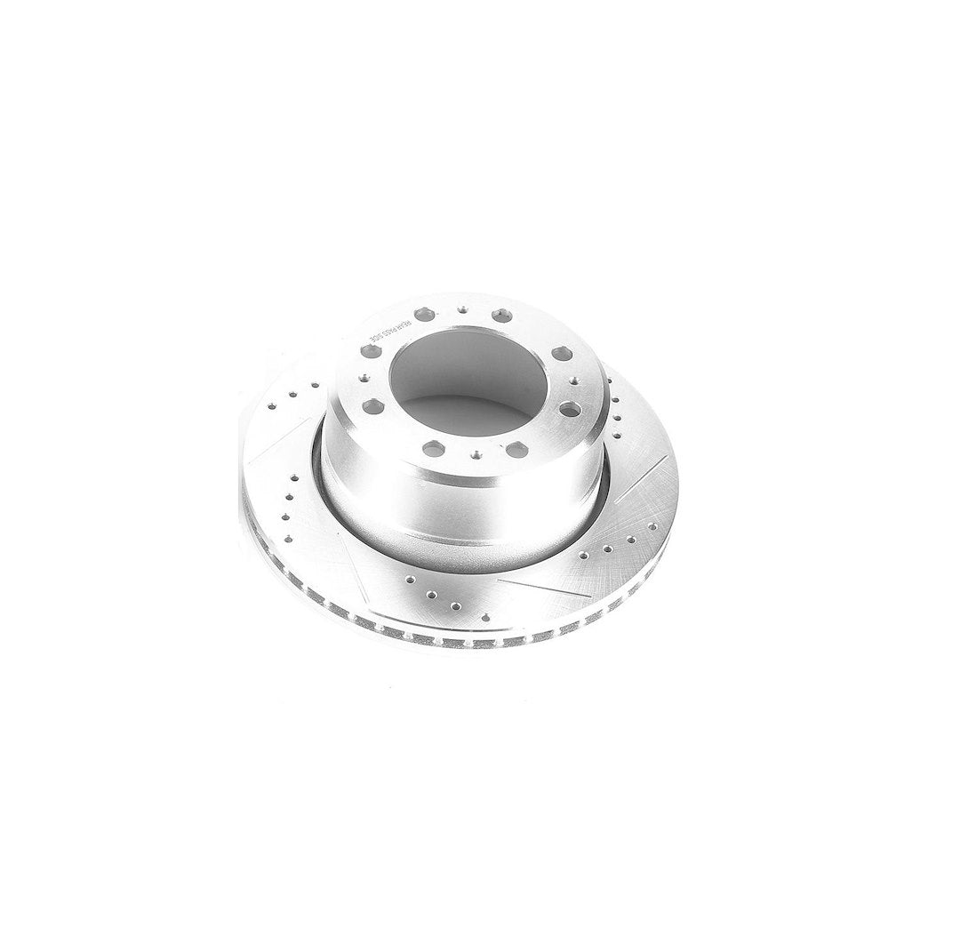 Product of Power Stop AR83067XR Evolution Series Drilled And Slotted 1-Piece Brake Rotor 