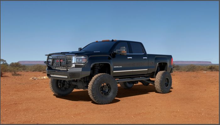 Product of Ranch Hand MFG151BM1 Midnight Series Steel Matte Powder Coated Bumper 