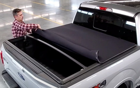 Product of Sawtooth STRETCH Soft Roll-Up TF1146-02 Tonneau Cover 