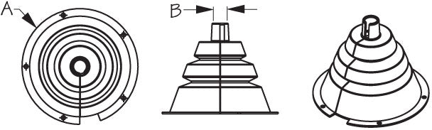 Sea Dog 521664-1 Outboard Motor Control Cable Boot||521664-1_1.Jpg||86||sdg5216641||1145897