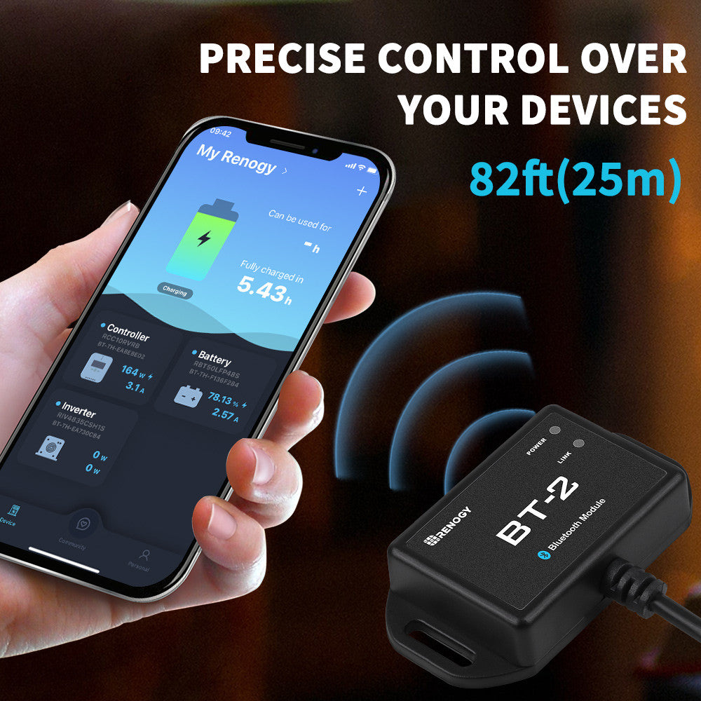 Renogy Rcm-Bt2-G2-Us Bluetooth Interface Module||rcm-Bt2-G2-Us_6.Jpg||91||ren9714453||2259500