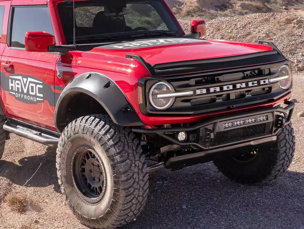 Product of Havoc Offroad HFB-02-002 Masher Steel Textured Powder Coated Bumper 