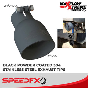 Product of SpeedFX 50601 MaxFlow Xtreme Axle Back System Single Exhaust System Kit 