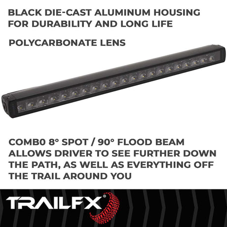 Product of TrailFX 20SRSCMB Light Bar 