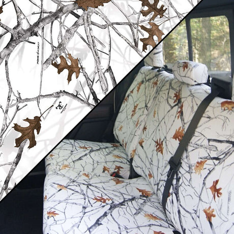Product of Tiger Tough 72141SCL Sportweave Camouflage Snow Conceal 900 Denier Cordura Seat Cover 