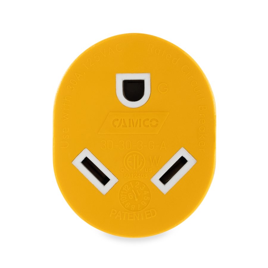Product of Camco 55333 Power Cord Adapter