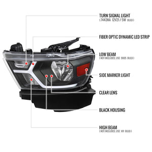 Spec-D Tuning 2lh-Ram1915jm-G3-Rs Headlight Assembly||||92||sdt2lhram1915||1918829