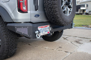 Product of Fishbone Offroad FB22360 Steel Powder Coated Bumper 