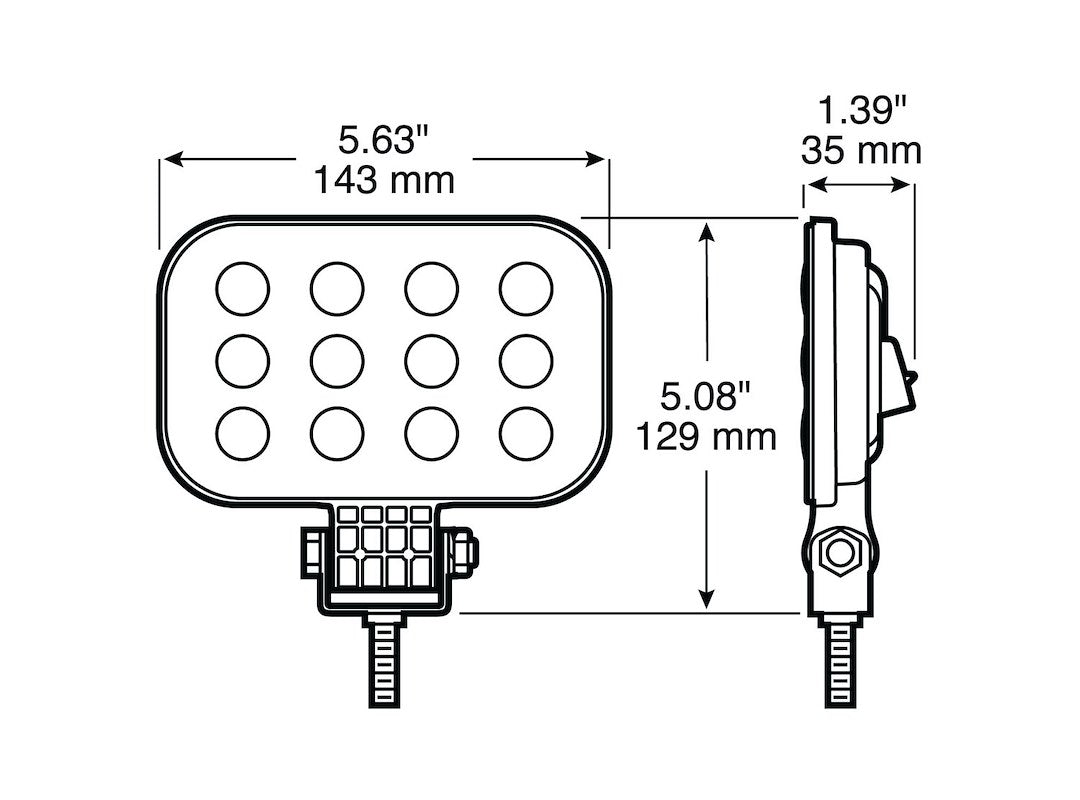 Peterson Mfg. M906-Mv-Amp Work Light||prnm906-Mv-Amp_2.Jpg||87||p6jm906mvamp||1729034