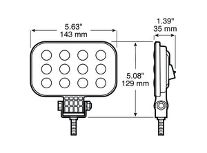 Peterson Mfg. M906-Mv-Amp Work Light||prnm906-Mv-Amp_2.Jpg||87||p6jm906mvamp||1729034