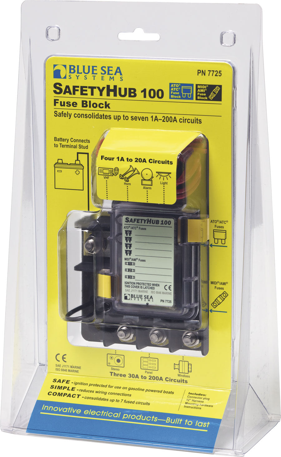 Blue Sea 7725-Bss Fuse Block||7725-Bss_2.Jpg||87||b6z7725bss||1060582