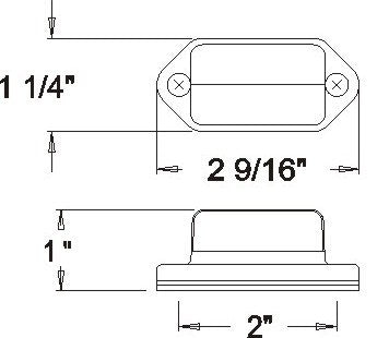 Product of Optronics Lp31cbp License Plate Light