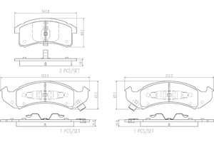 Brembo P59062n Brake Pad||p59062n_2.Jpg||86||brmp59062n||2091607