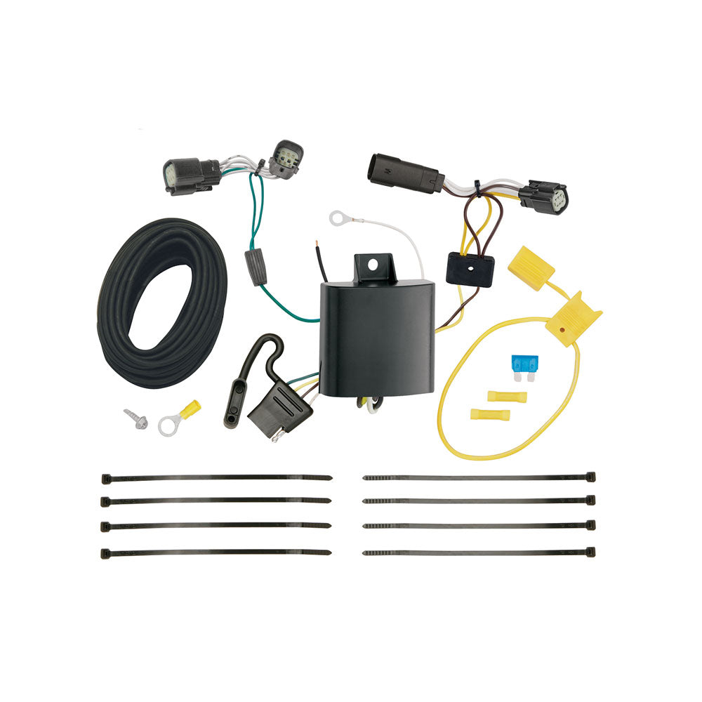 Product of Tekonsha 118669 Vehicle End 4 Flat Trailer Wiring Connector 