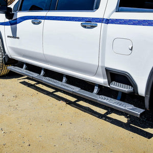 Product of Westin Automotive 28-5234765 Black Textured Oval Nerf Bar - Truck Wheel To Wheel 