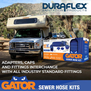 Product of Duraflex 22005 15 Feet Gray Sewer Hose Yes 