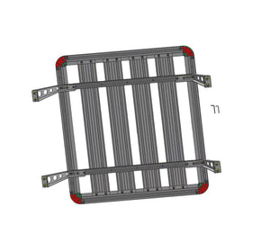 Black Horse Offroad Whpb4 Bed Cargo Rack Upright||whpb4_2.Jpg||87||blkwhpb4||896852