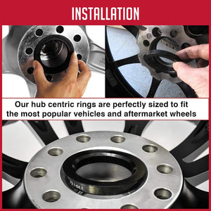Product of Coyote Wheel Accessories 73-6340 Wheel Hub Centric Ring