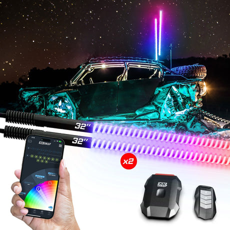 Xk Glow Mx-Whipc-Adv Warning Whip Light||||85||xkgmxwhipcadv||1926455