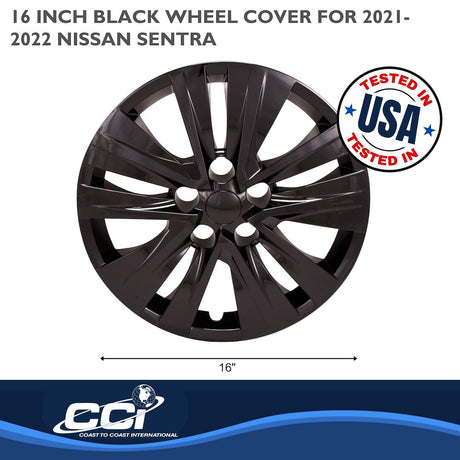 Product of Coast To Coast 54616BLK Black Set Of 4 