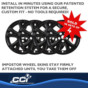 Product of Coast To Coast IWCIMP461BLK Black Set Of 4 