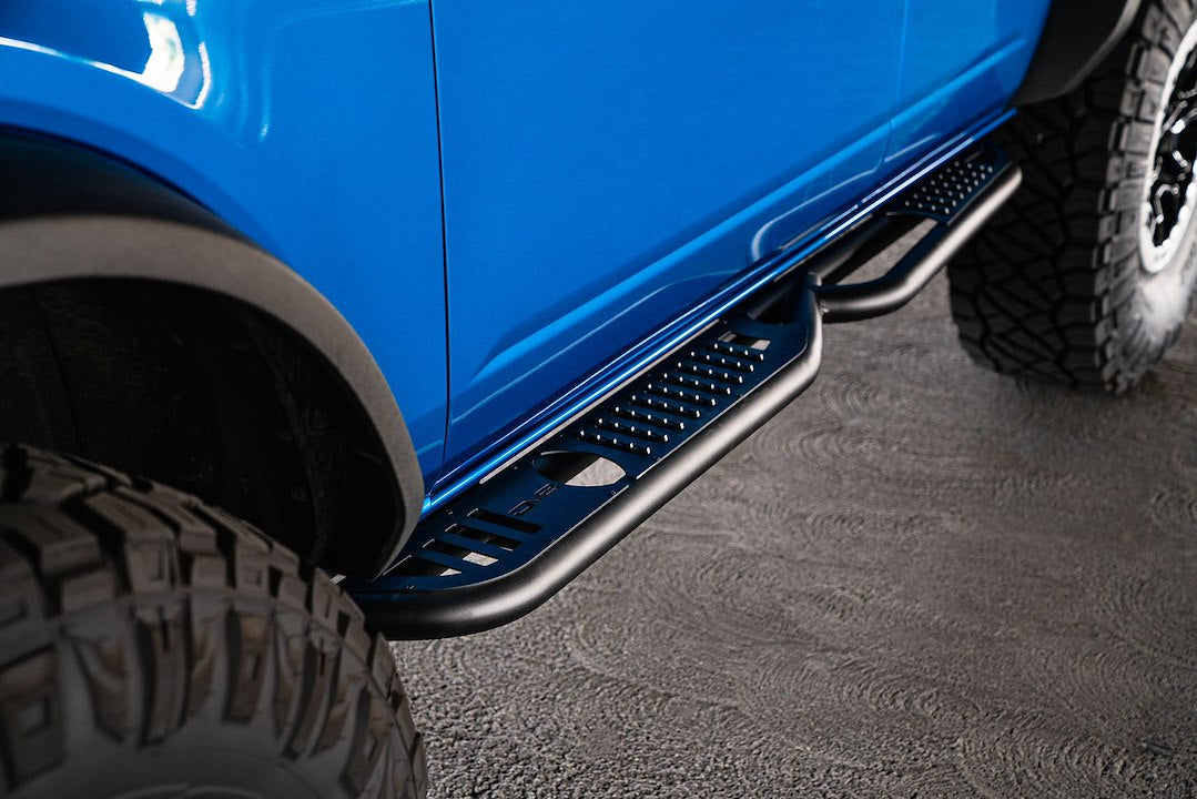 Product of DV8 Offroad SRBR-02 OE Plus Nerf Bar With Surface Steps 