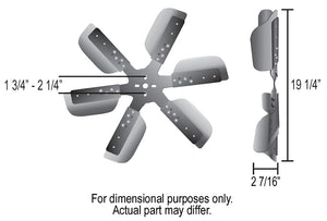 Derale 17019 Cooling Fan||17019_3.Jpg||88||d6517019||884972