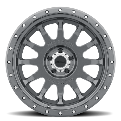 Method Race Wheels Mr60521050824n Wheel||mrw_605-Gloss-Titanium-5lug-Studio-Front.Png||85||mrw521050824n||893348