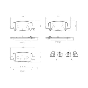 Brembo P30141 Brake Pad||p30141_Drw.Jpg||88||brmp30141||1754969