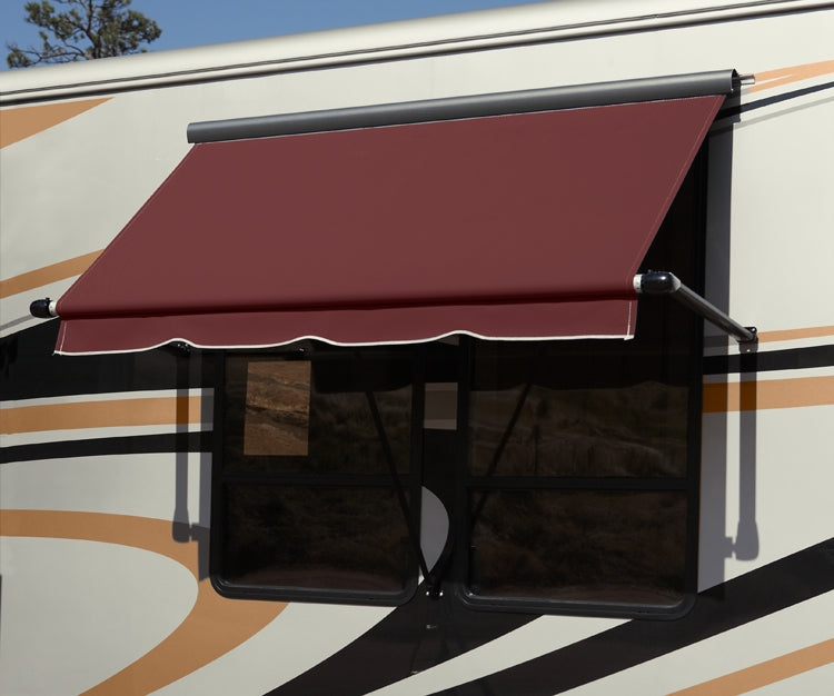 Product of Carefree RV IG045EA25 RV Window Electric/ Manual Awning , Linen Tweed Solid 
