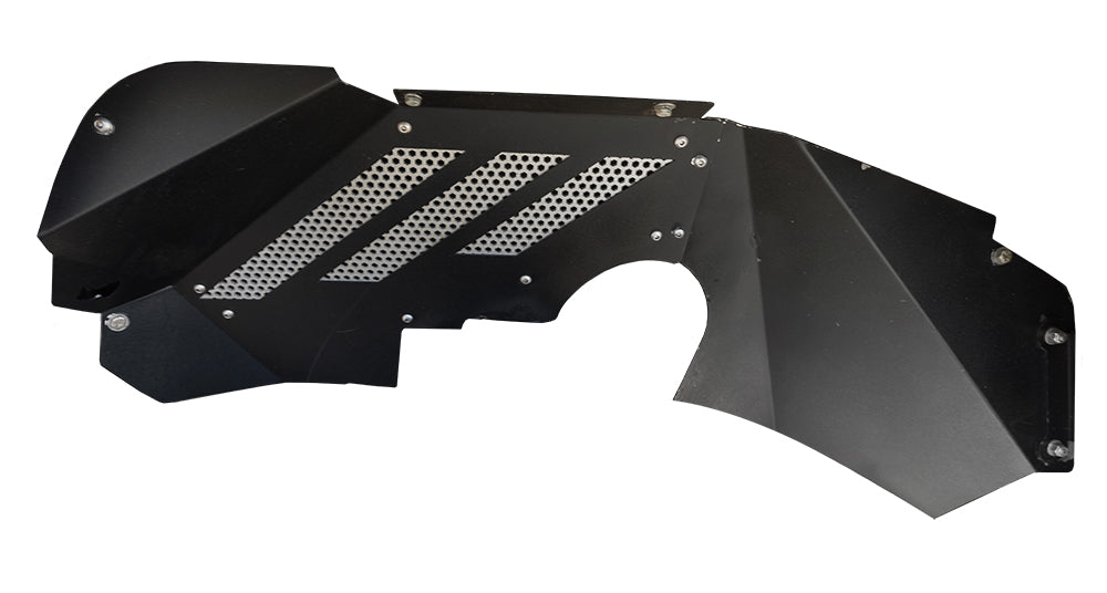 Product of Go Rhino 702001T Textured Black Aluminum Fender Well Liner 