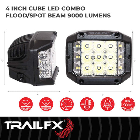 Product of TrailFX PODSIDEF Driving/ Fog Light 