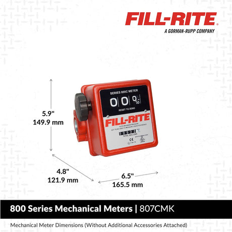 Fill-Rite 807cmk Flow Meter||807cmk_1.Jpg||86||f72807cmk||886891
