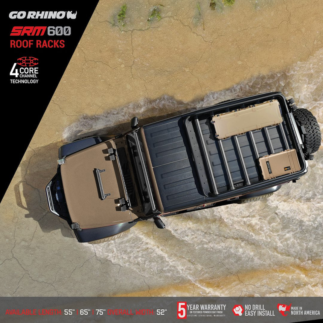 Product of Go Rhino 5936075t Roof Rack