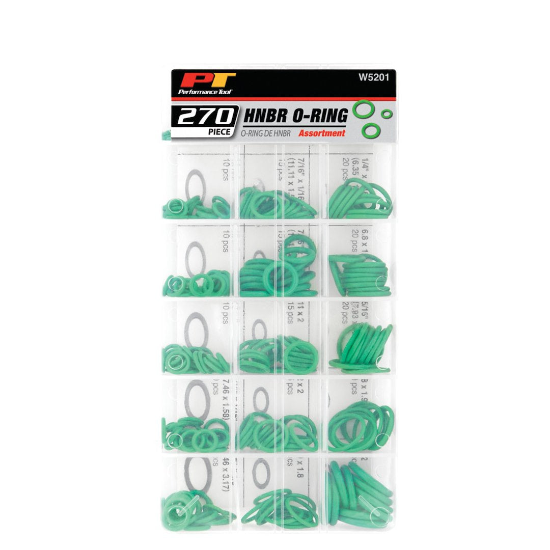 Performance Tool W5201 O-Ring Assortment||||88||ptlw5201||1912515