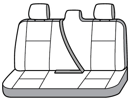 Product of Covercraft SS7527PCCH SeatSaver® Charcoal Black Polycotton Seat Cover 