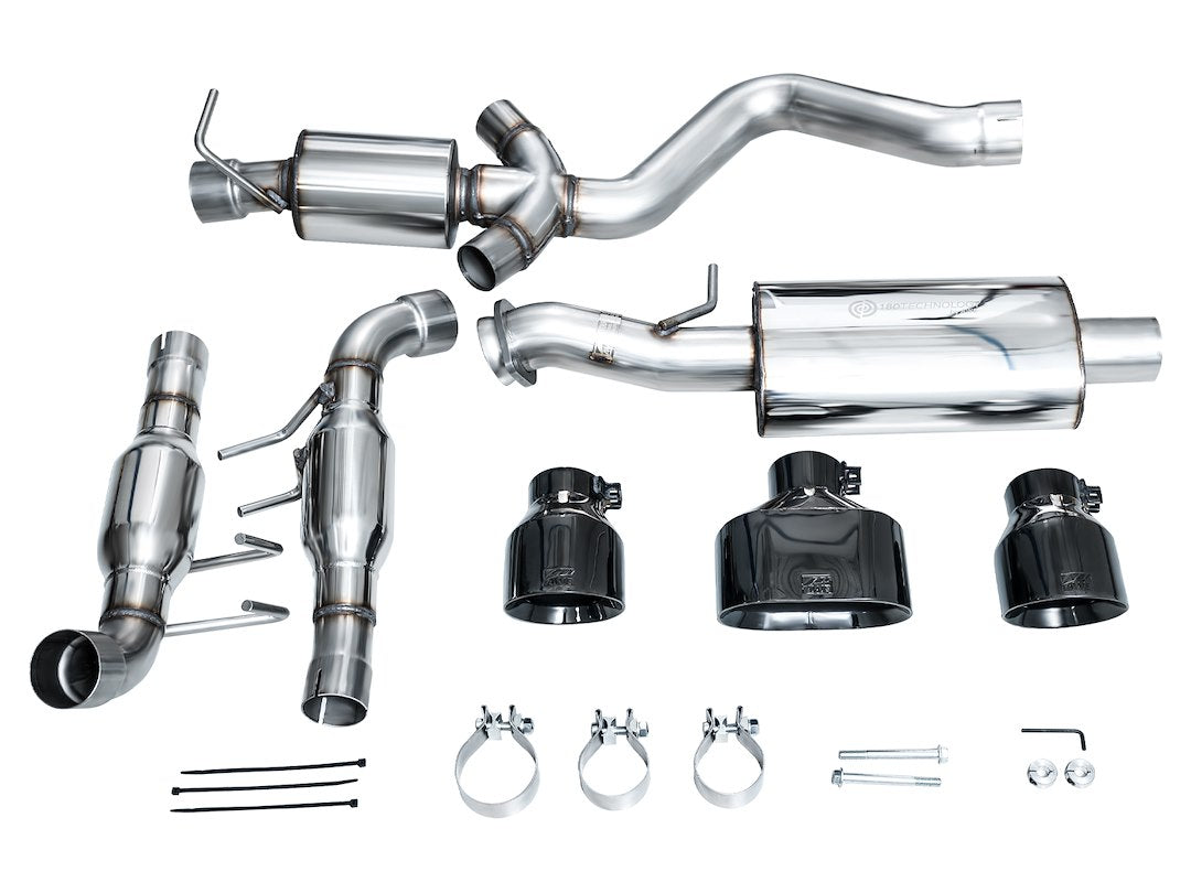 Product of AWE Tuning 3015-53472 Touring Edition Cat-Back System Single Exhaust System Kit 