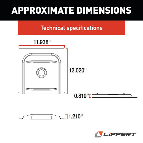Product of Lippert Components 234101 Screen Door Slide