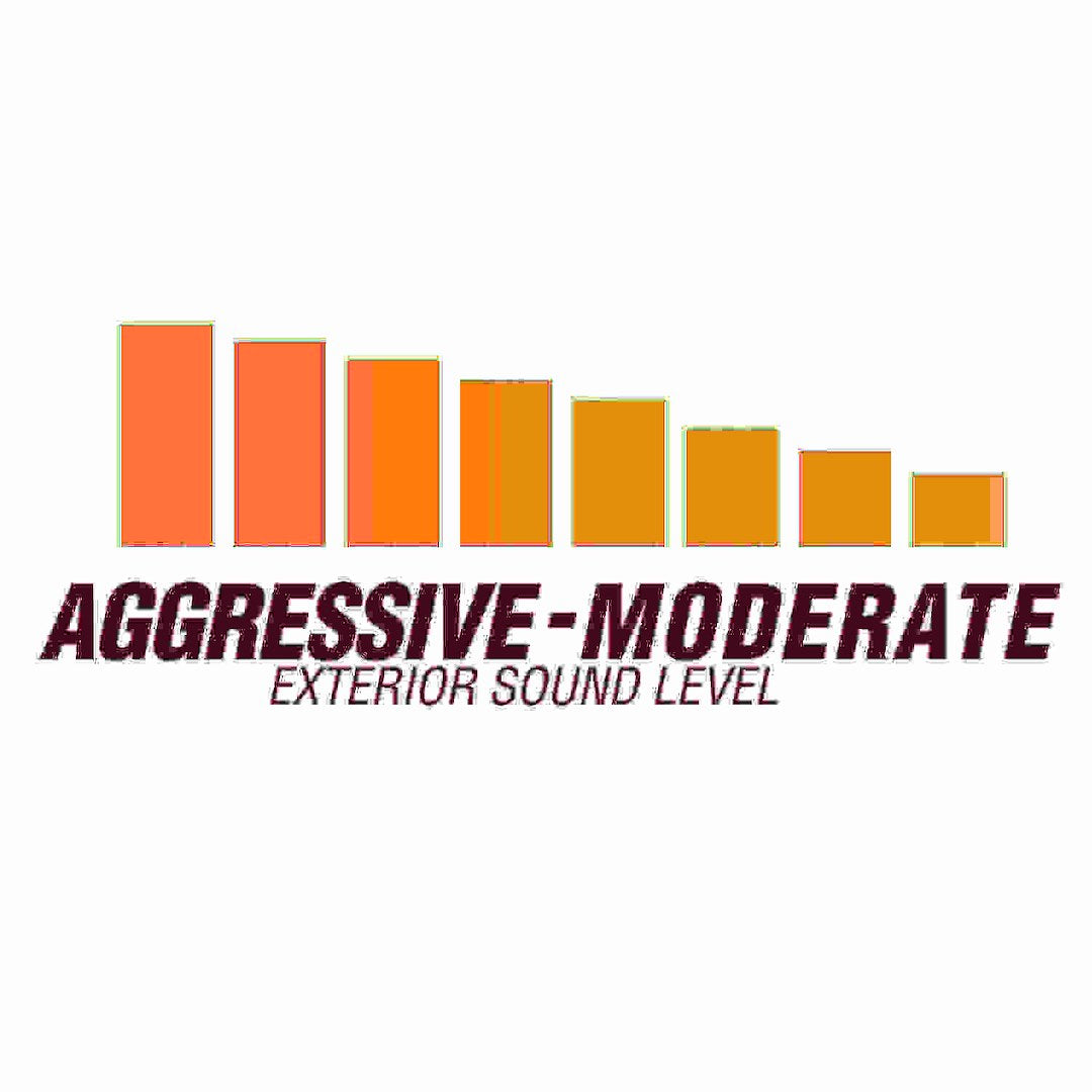 Flowmaster 718123 Exhaust System Kit||aggressivemoderatesoundlevel.Jpg||93||f13718123||1645647