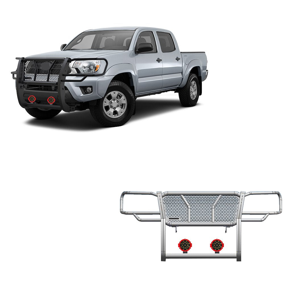 Product of Black Horse Offroad RU-TOTA05-B-PLR Grille Guard  