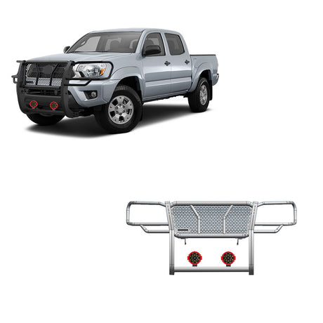 Product of Black Horse Offroad RU-TOTA05-B-PLR Grille Guard  