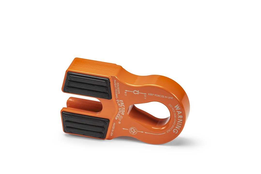 Factor 55 00375-07 Winch Cable Shackle Mount||00375-07_Flatsplicer_Orange.Jpg||85||fac0037507||1713480