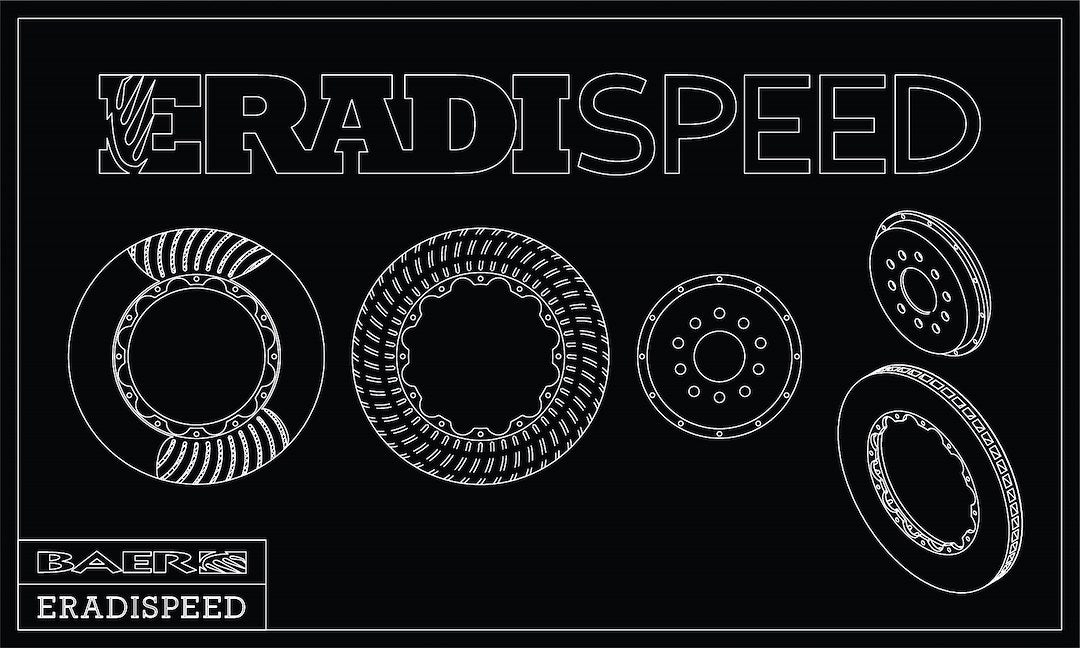Product of Baer Brake Systems 2302068 Eradispeed+  Brake Rotor 