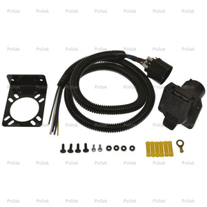 Product of Pollak 11-898 Trailer End 7 Blade Trailer Wiring Connector 