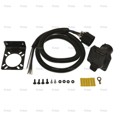 Product of Pollak 11-898 Trailer End 7 Blade Trailer Wiring Connector 