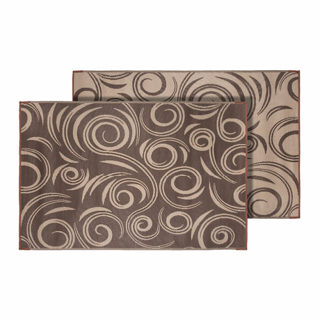 Faulkner 68859 Patio Mat||flk_68859_Patio Mat_Swirl_Brown-Beige_Front-Back.Jpg||85||flk68859||1204587