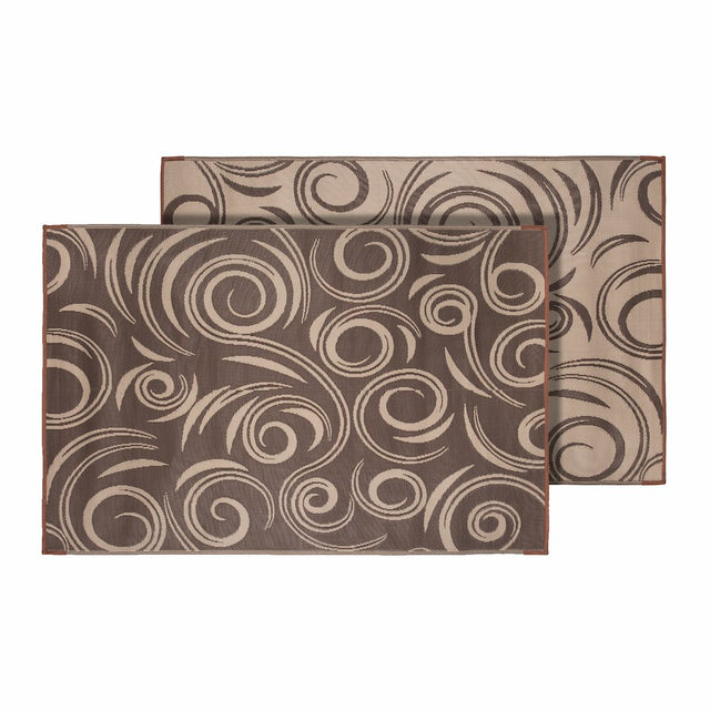 Faulkner 68859 Patio Mat||flk_68859_Patio Mat_Swirl_Brown-Beige_Front-Back.Jpg||85||flk68859||1204587